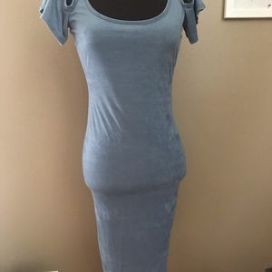 Cold shoulder dress